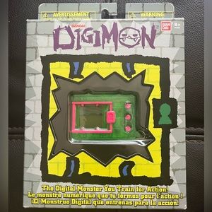 Bandai Green Digimon Digital Monster NIB NEW